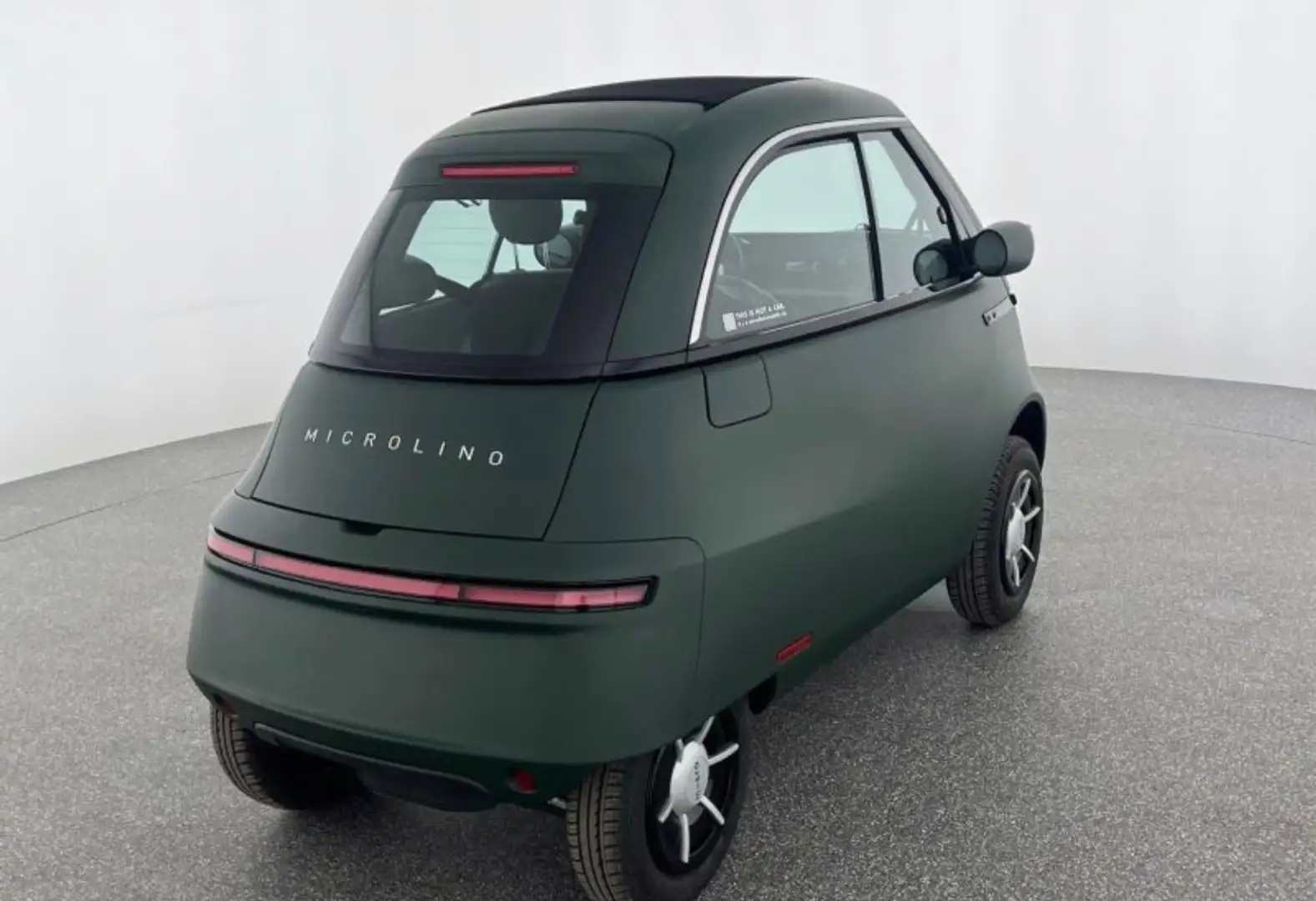 Micro Microlino Neu 10,5 KWh EZ: 17.10.2025, 10Km inkl. Mwst. Groen - 2