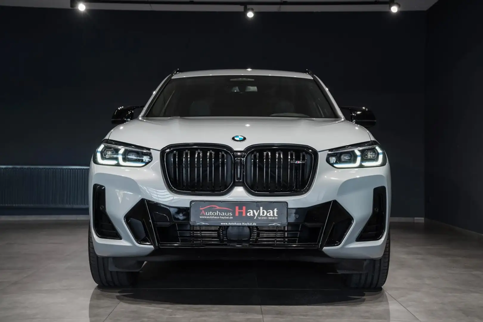 BMW X3 M i Laser-Pano-ACC-HuD-Kamera-AHK Gris - 2