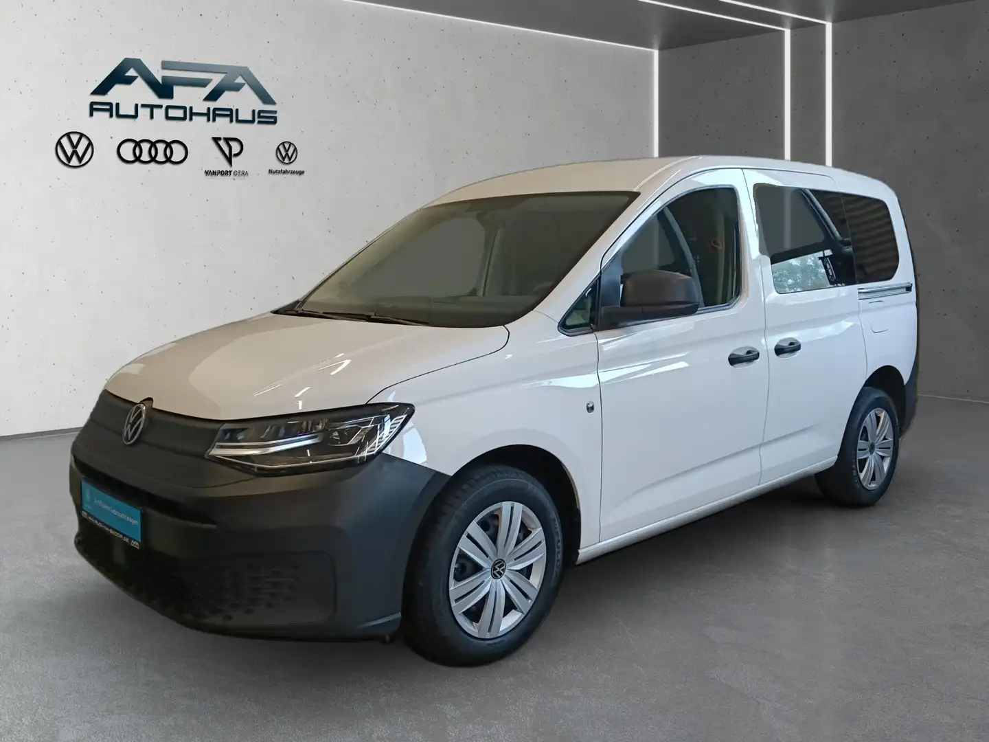 Volkswagen Caddy Cargo 2.0 TDI LED*Klima*SHZ Wit - 2