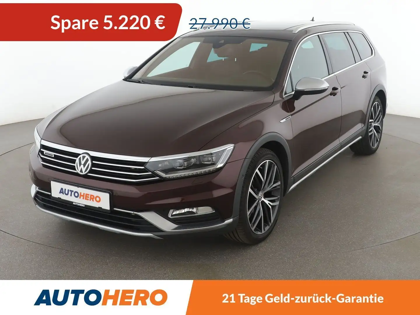 Volkswagen Passat Alltrack 2.0 TSI 4Motion BMT Aut.*NAVI*HEAD-UP*LED*ACC*CAM* Červená - 1