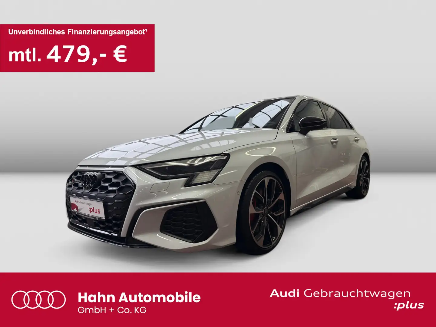 Audi S3 TFSI quattro S-trc 360° Matrix HUD Weiß - 1