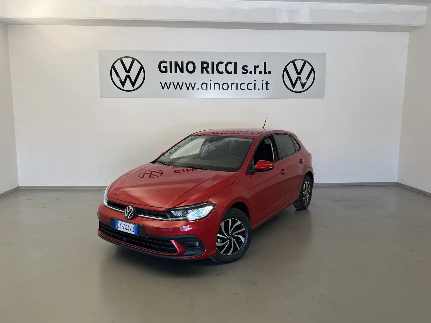 Volkswagen Polo 1.0 TSI Edition Plus Rosso - 1