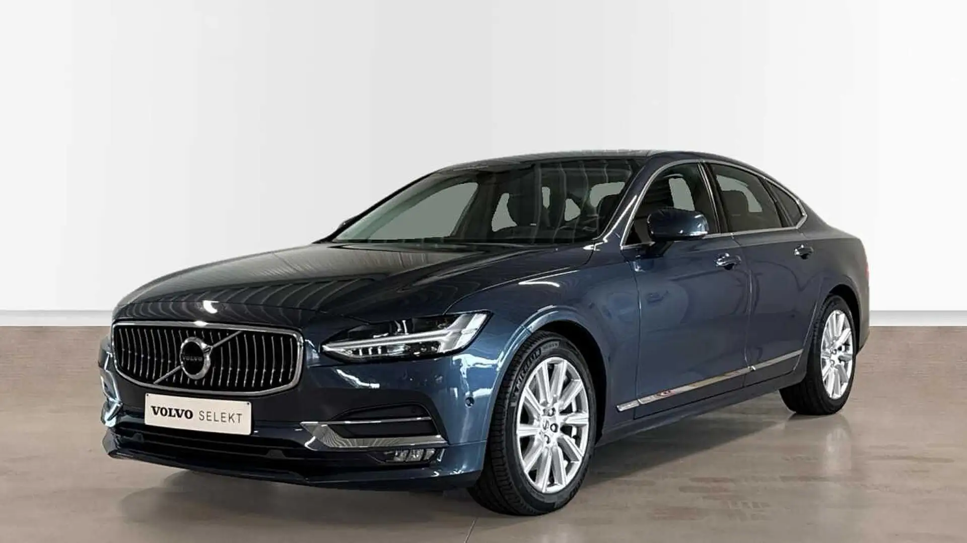 Volvo S90 Inscription T5 Aut | Geïntegreerde kinderzitjes | Bleu - 1