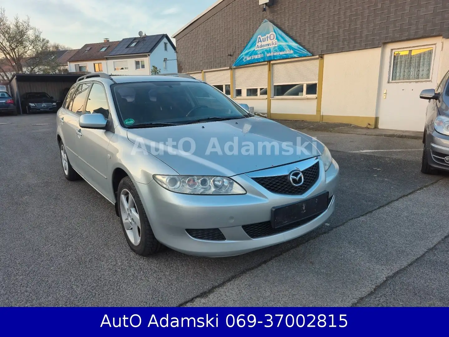 Mazda 6 2.0 Comfort Sport Kombi Klima 143tkm HU03-2026 Silber - 1