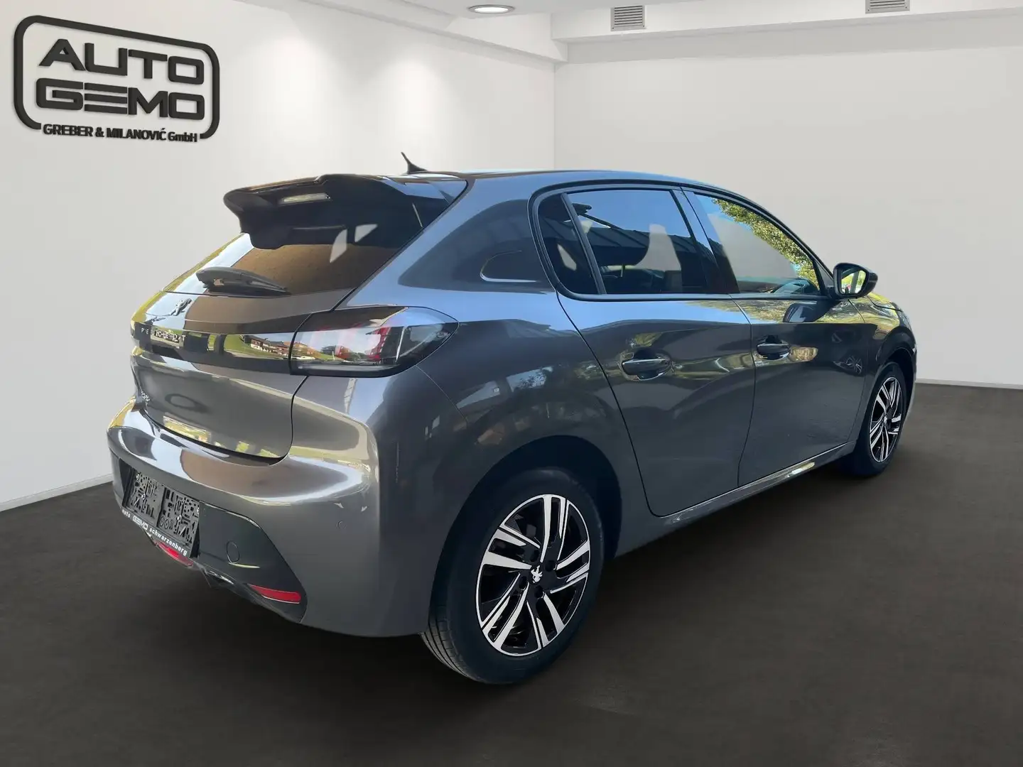 Peugeot 208 Allure Tech 130 Automatik Grau - 2