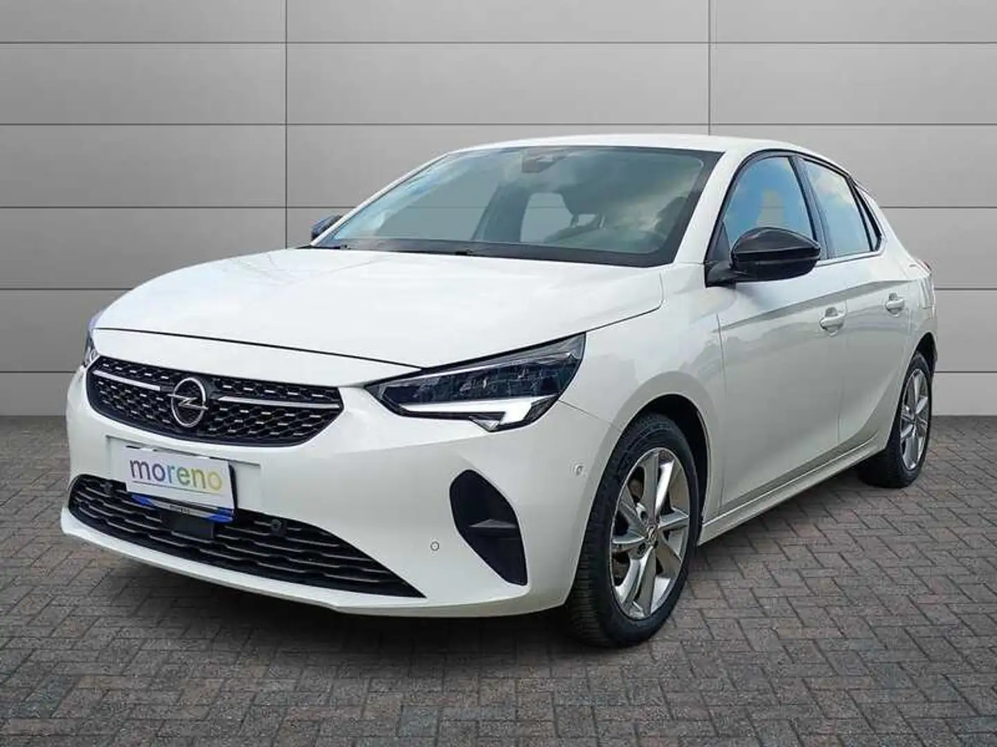 Opel Corsa 1.2 Elegance s&s 75 CV Weiß - 1