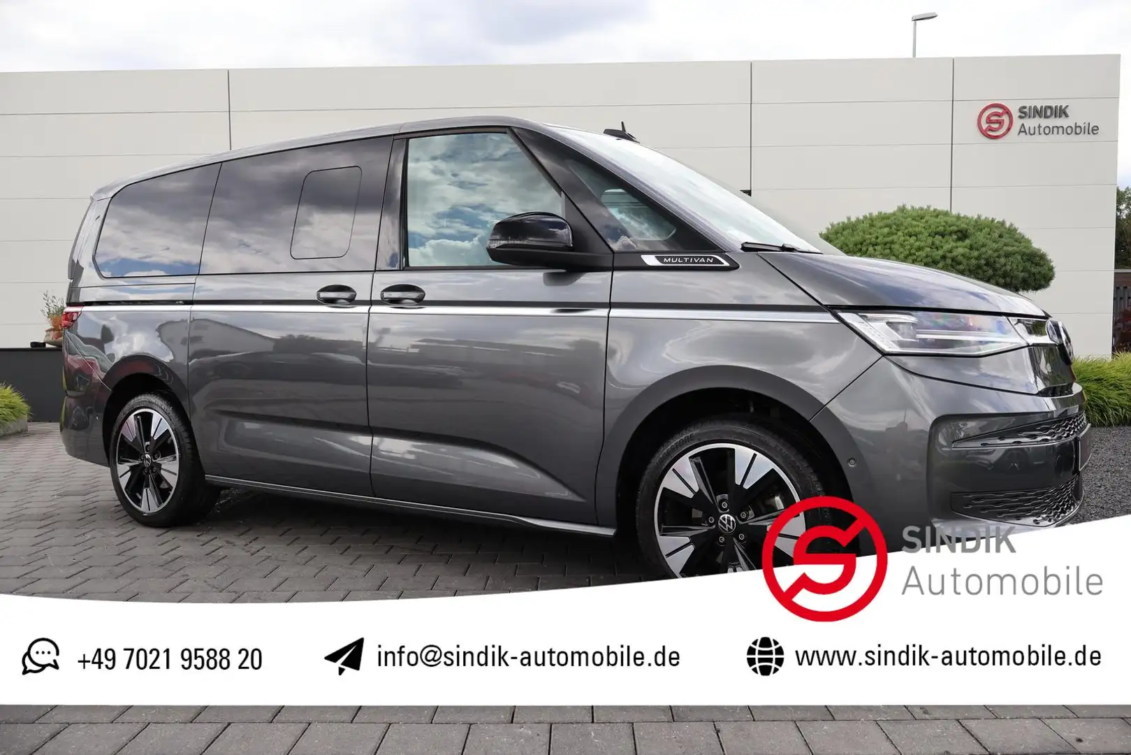 Volkswagen T7 Multivan VW T7 Multivan TDI EDITION Style lang Pano-ACC Grau - 1