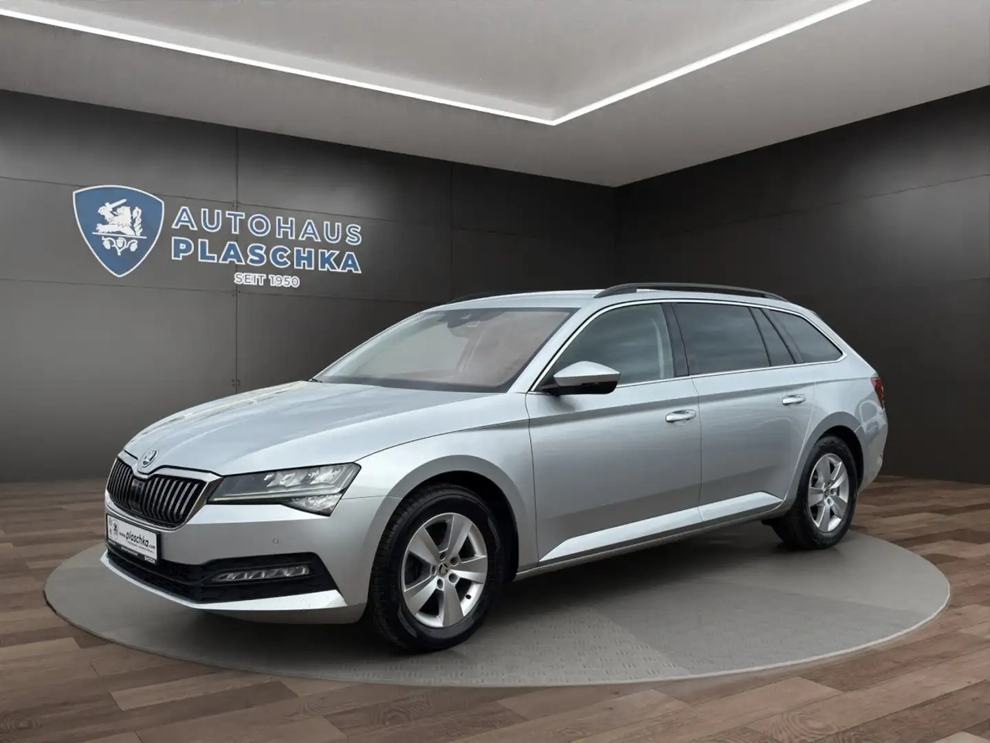 Skoda Superb C. 2.0 TDI DSG Ambition LED+NAVI+SHZ Klima Navi Silber - 1