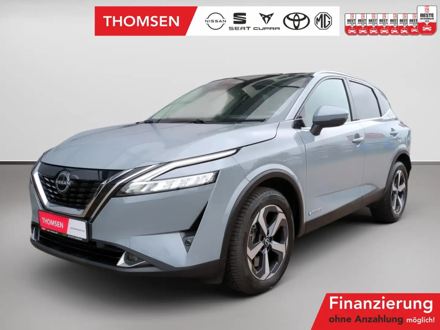 Nissan Qashqai 1.5 VC-T N-Connecta e-Power ACC AUT LED Grau - 1