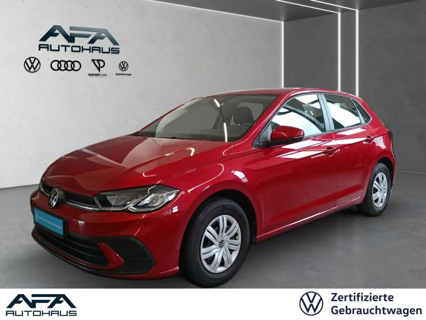 Volkswagen Polo 1.0 Fresh LED*Einparkhilfe*Sitzheizung*Klima Rojo - 1