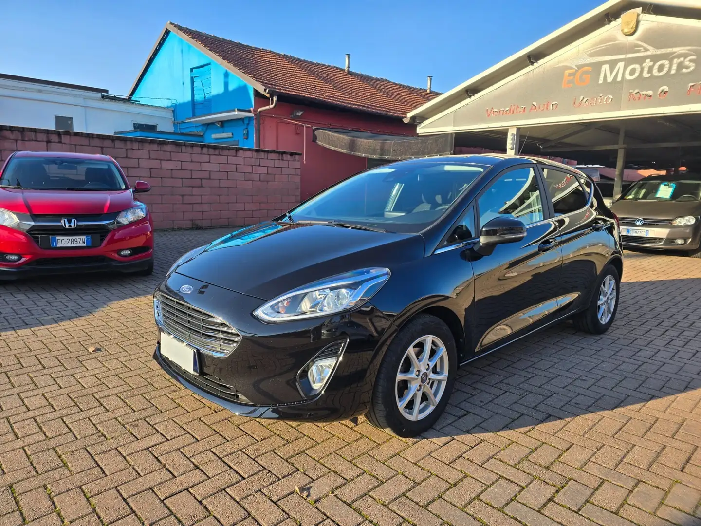 Ford Fiesta Fiesta 1.0 Ecoboost Hybrid 125 CV 5 porte Business Noir - 1