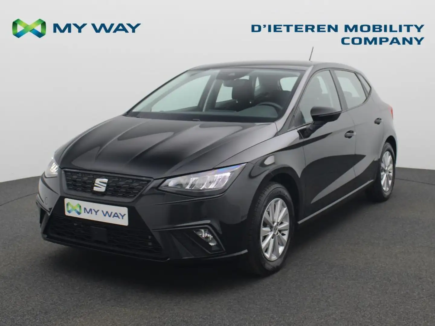 SEAT Ibiza Ibiza 1.0 TSI Style DSG / Apple Carplay / Cruise Control / PDC Zwart - 1