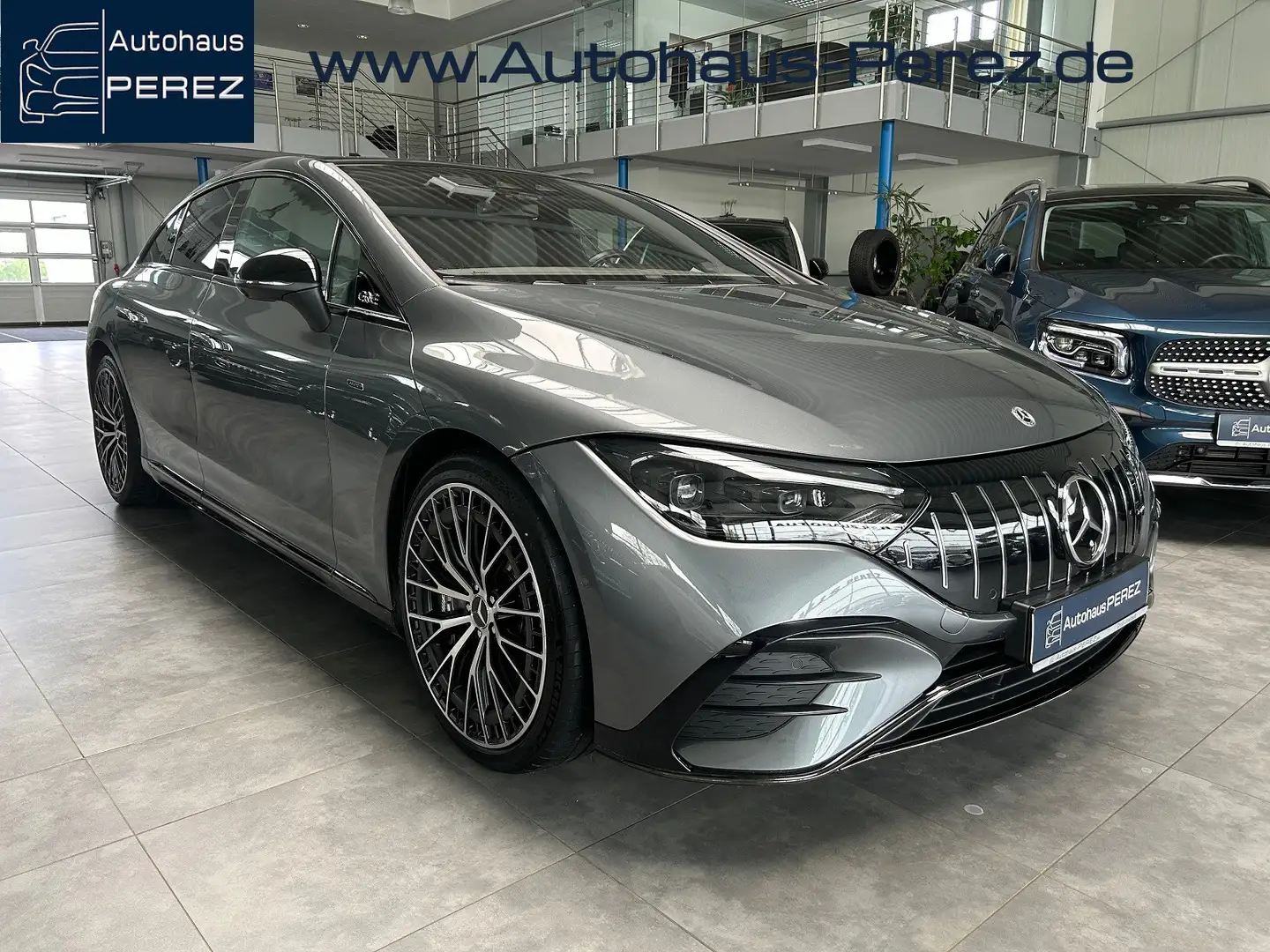 Mercedes-Benz EQE 53 4M+ PREMIUM+ DISTRONIC-PANO-NIGHT-HUD Gris - 1