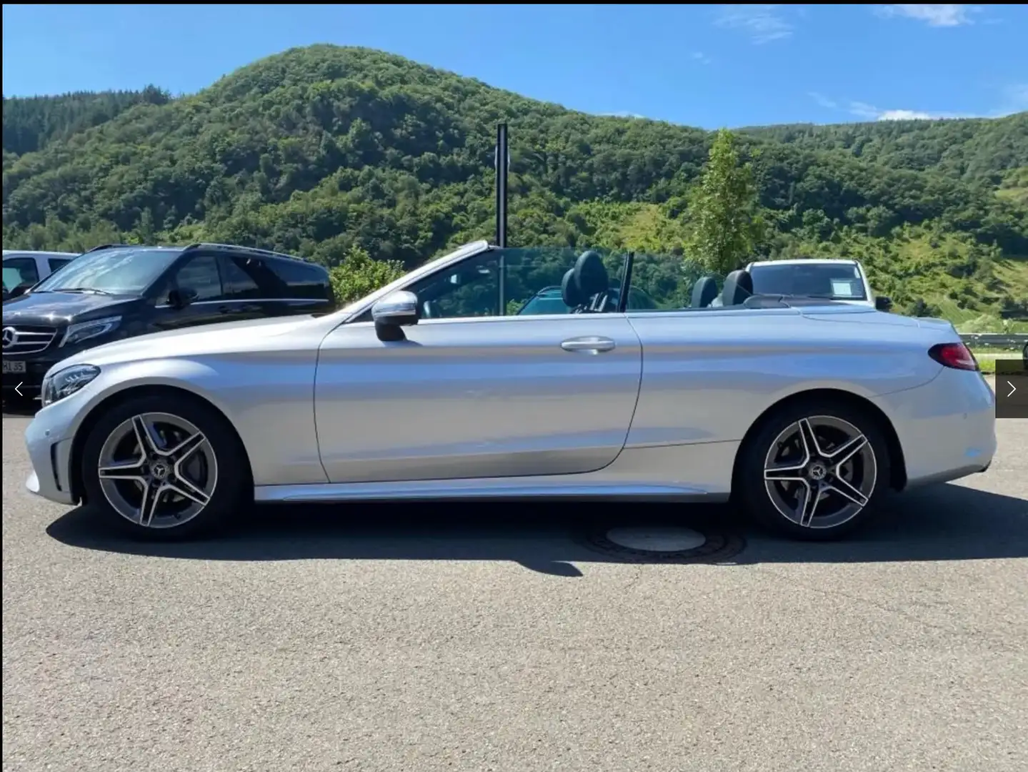 Mercedes-Benz C 180 Cabriolet C 180 AMG Look Argent - 1