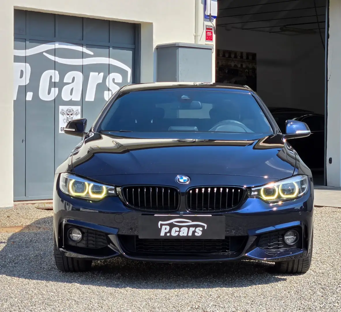 BMW 420 420d Gran Coupé Msport Zwart - 2