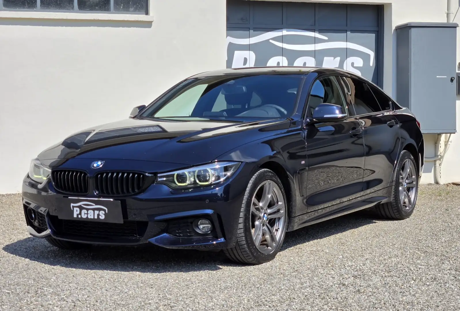 BMW 420 420d Gran Coupé Msport Zwart - 1