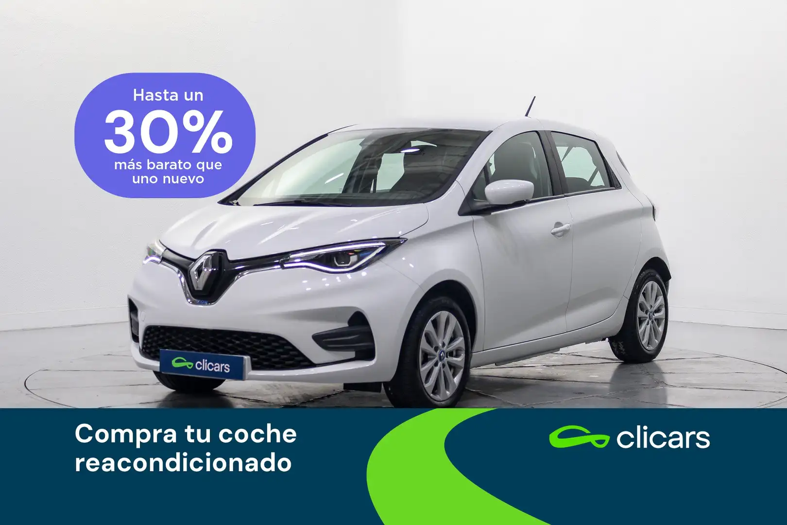 Renault ZOE Intens 50 R110 80kW Blanco - 1