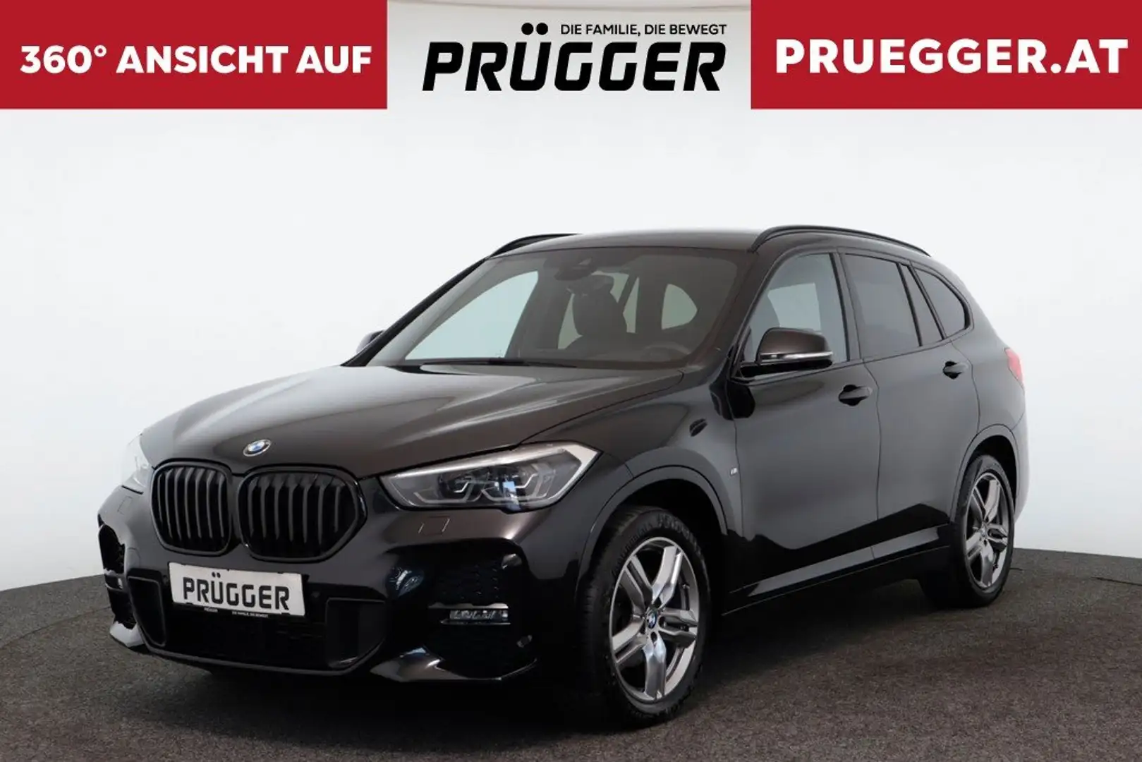 BMW X1 sDrive16d Autom M-SPORT NAVI LED 18 ZOLL HUD KAMERA KEYLESS Schwarz - 1