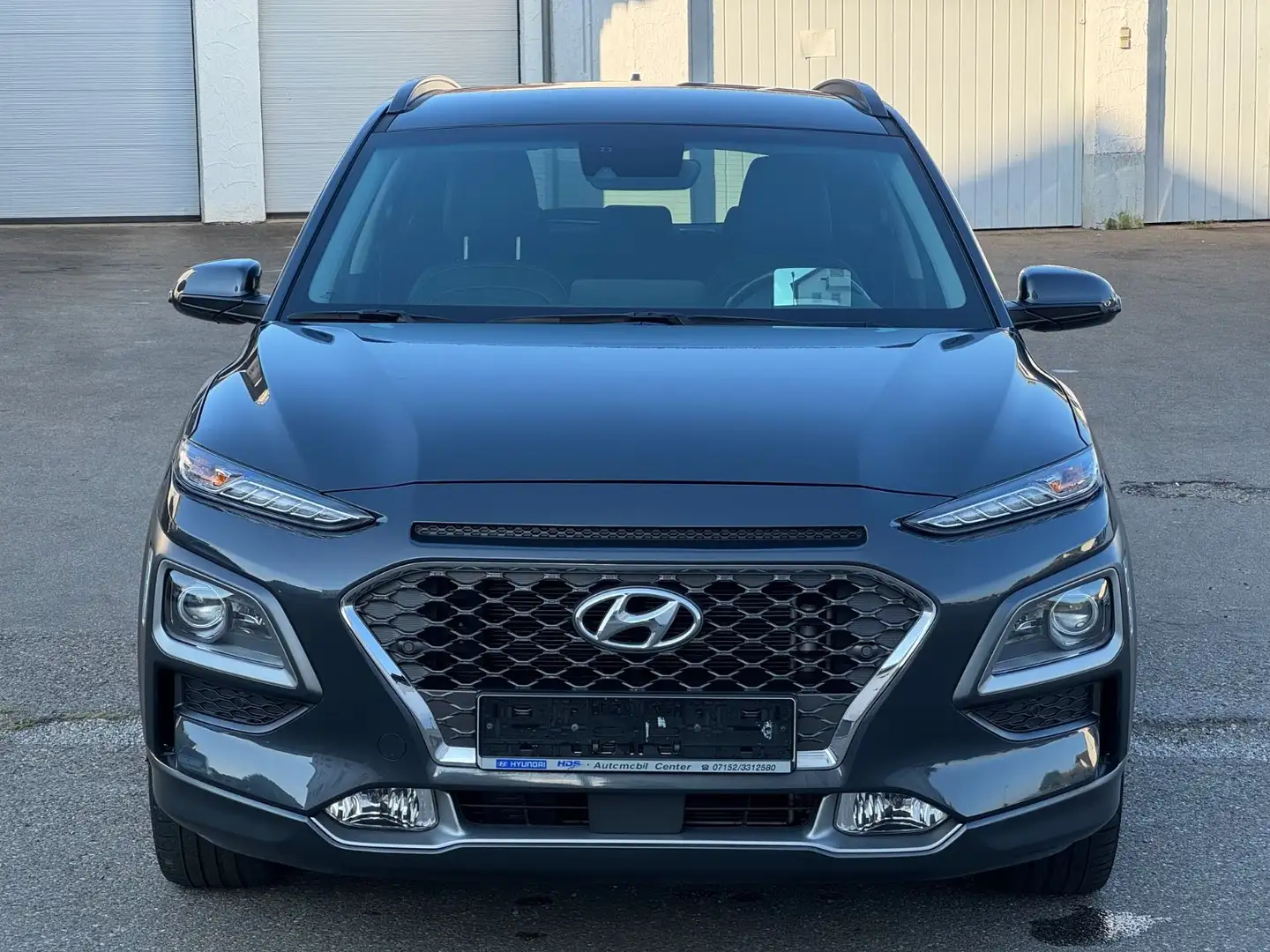 Hyundai KONA Premium Hybrid 2WD | GARANTIE | 8-FACH | Gris - 2