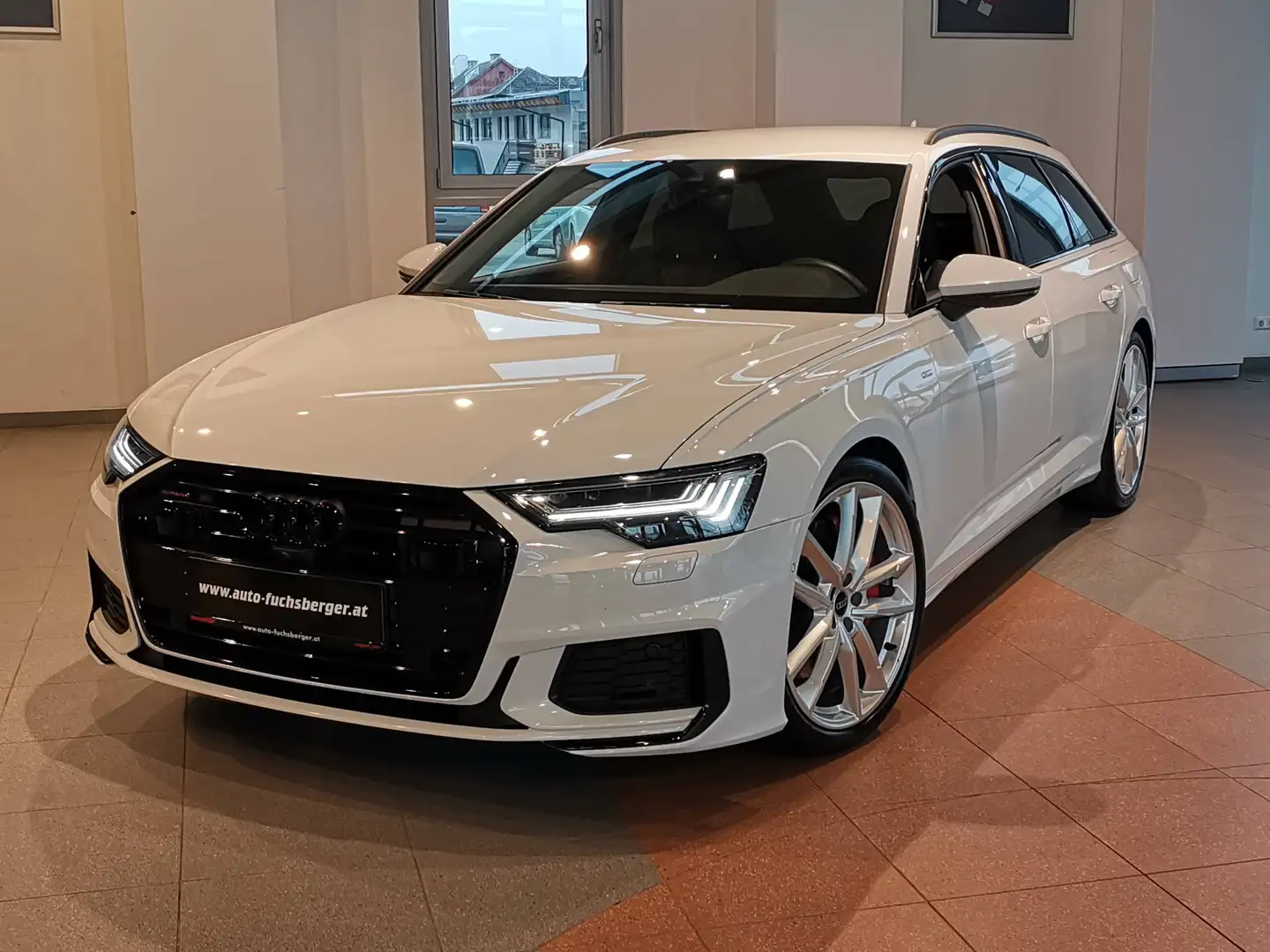 Audi A6 55TFSIe Quattro Sport S-Line*AHK*Matrix-HD*21Zoll*OP-Schwarz*Assistenz-Paket*360° Weiß - 2