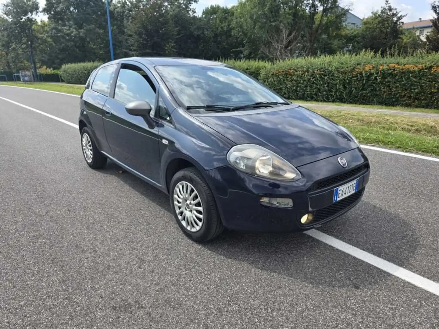 Fiat Punto FIAT PUNTO EVO BENZ/METANO- EURO 6- OK NEOPAT. Blu/Azzurro - 2