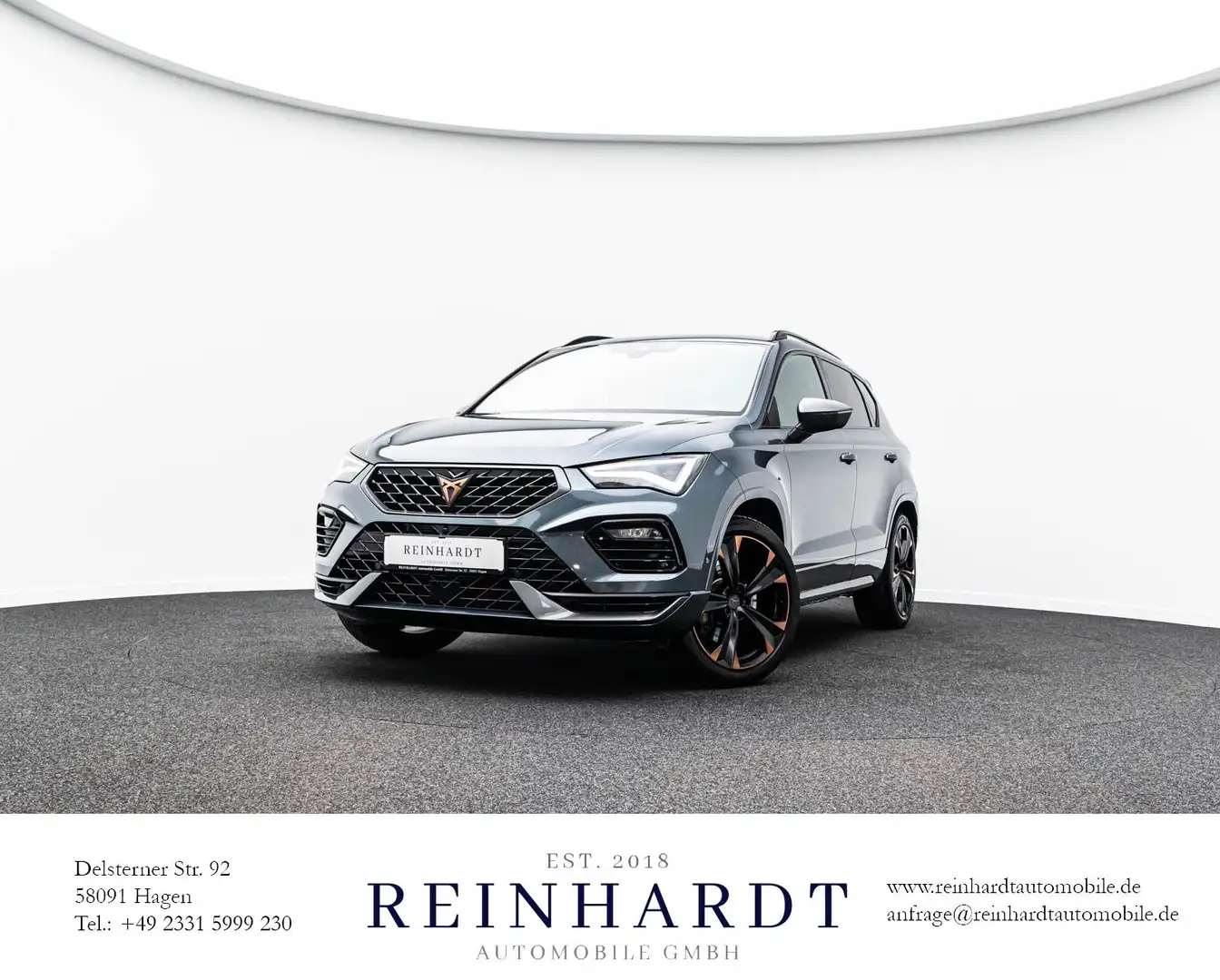 CUPRA Ateca 2.0TSi 4DRIVE/LED/ACC/PANO/SCHALE/BEATS/VC Šedá - 1