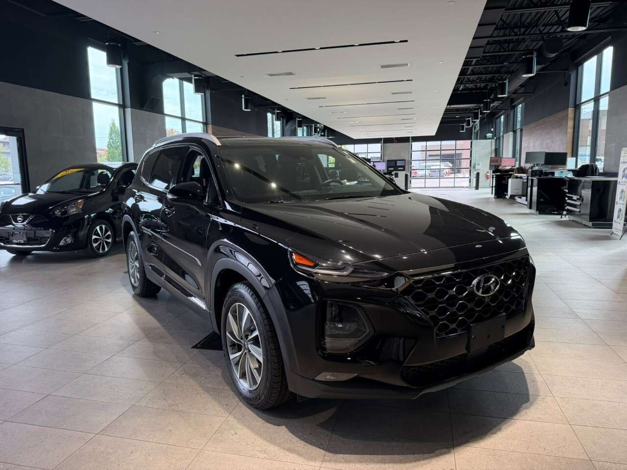 TWILIGHT BLACK 2020 Hyundai Santa Fe SUV / Crossover  Automatic