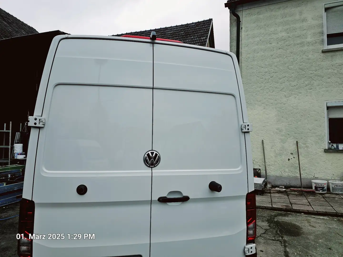 Volkswagen Crafter Kasten 35 mittellang Hochdach FWD Weiß - 2