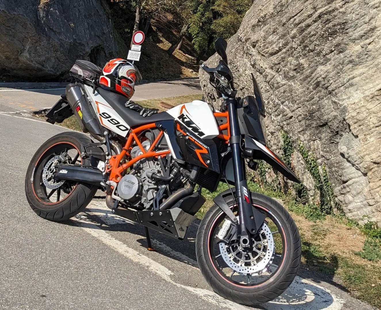 KTM 990 Supermoto SMR Blanco - 1