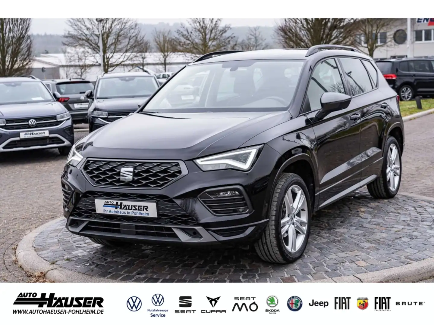 SEAT Ateca FR 1.5 TSI DSG EL. HECKKL. NAVI KAMERA PARK TEMPOM Noir - 1
