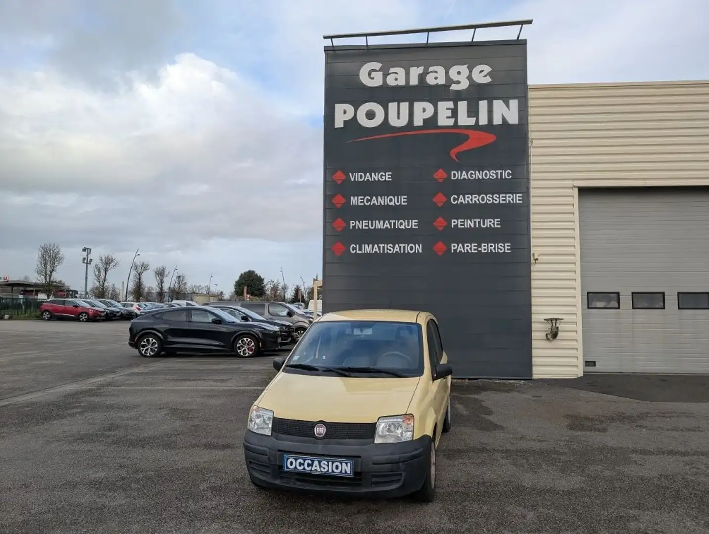 Fiat Panda 1.1 8V 54CH TEAM Jaune - 1