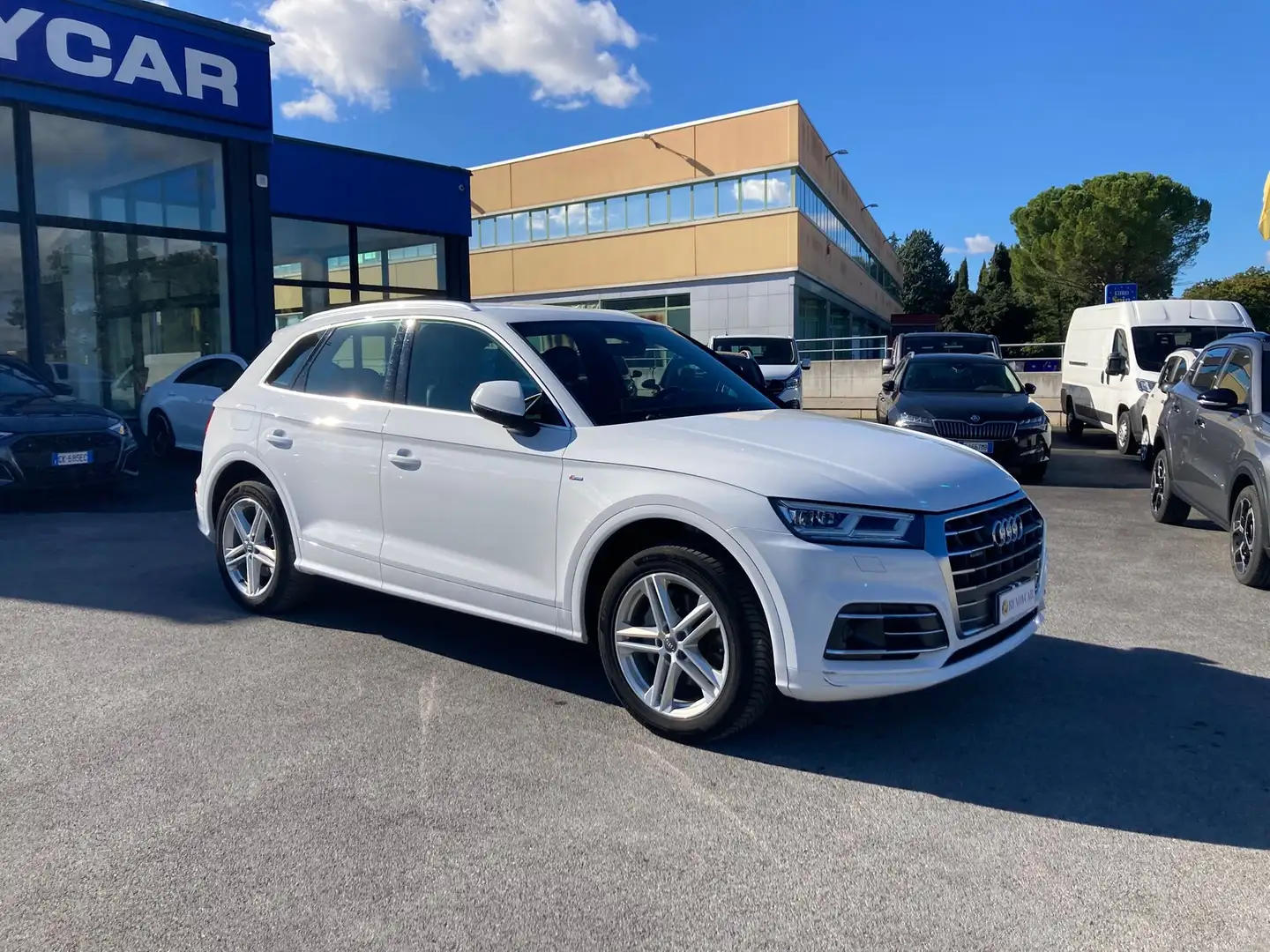 Audi Q5 40 2.0 tdi S line Plus quattro 190cv s-tronic Bianco - 2