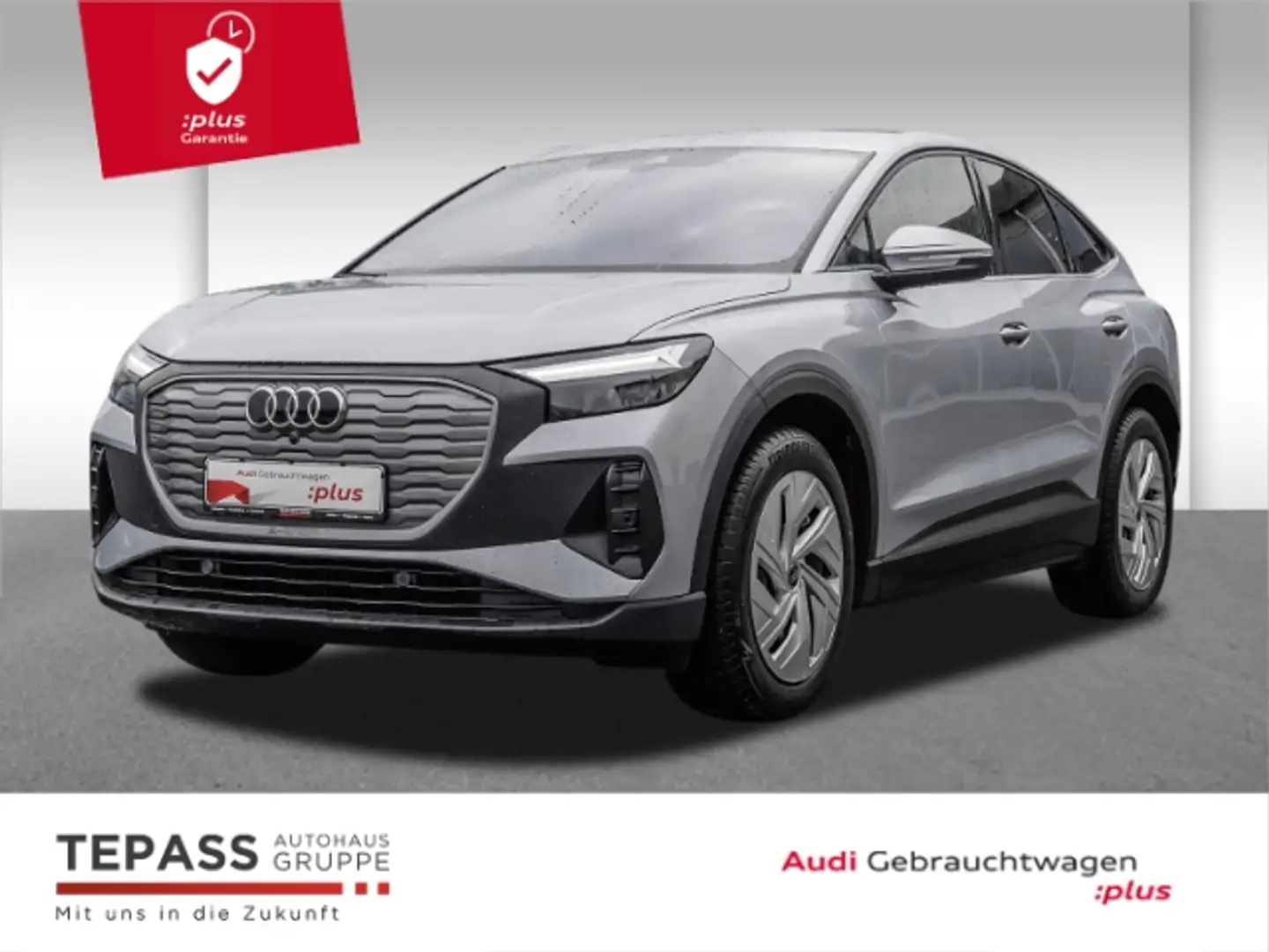 Audi Q4 e-tron 45 Sportback LED KAMERA 20 ACC PLUS Argent - 1