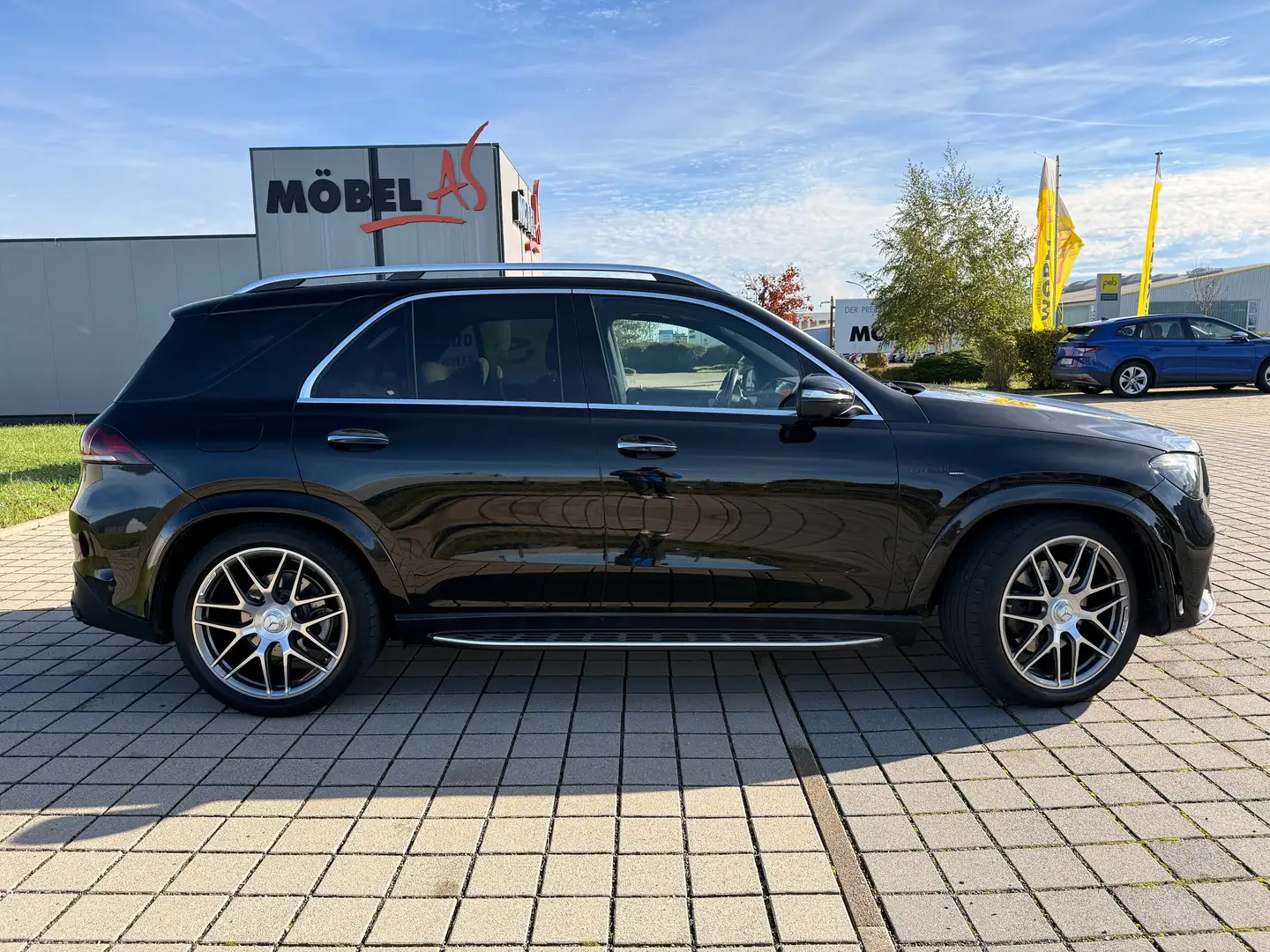 Mercedes-Benz GLE 580 GLE 580 4Matic 9G-TRONIC AMG Line inkl. MwSt Schwarz - 2