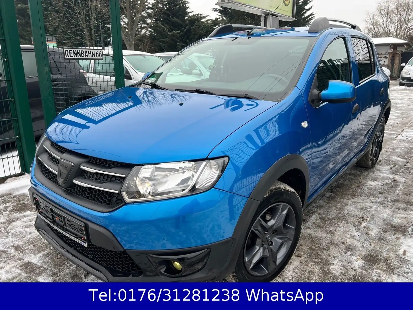 Dacia Sandero II Stepway Prestige !! Tüv-Neu !! 108TKM Blau - 1