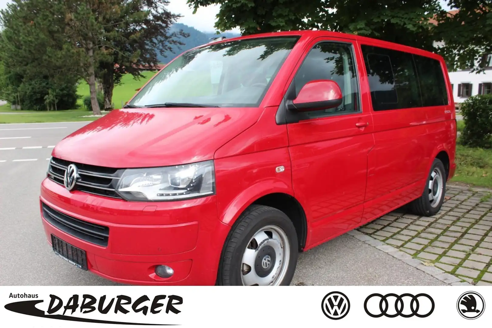 Volkswagen T5 Multivan 2.0 TDI Special 4Motion Xenon+AHK Klima Xenon Червоний - 1