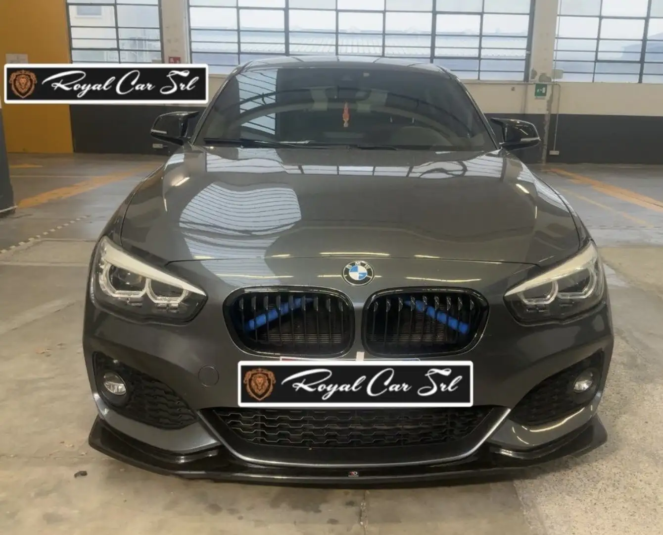 BMW 120 Serie 1 120i Msport Book service BMW Gris - 2