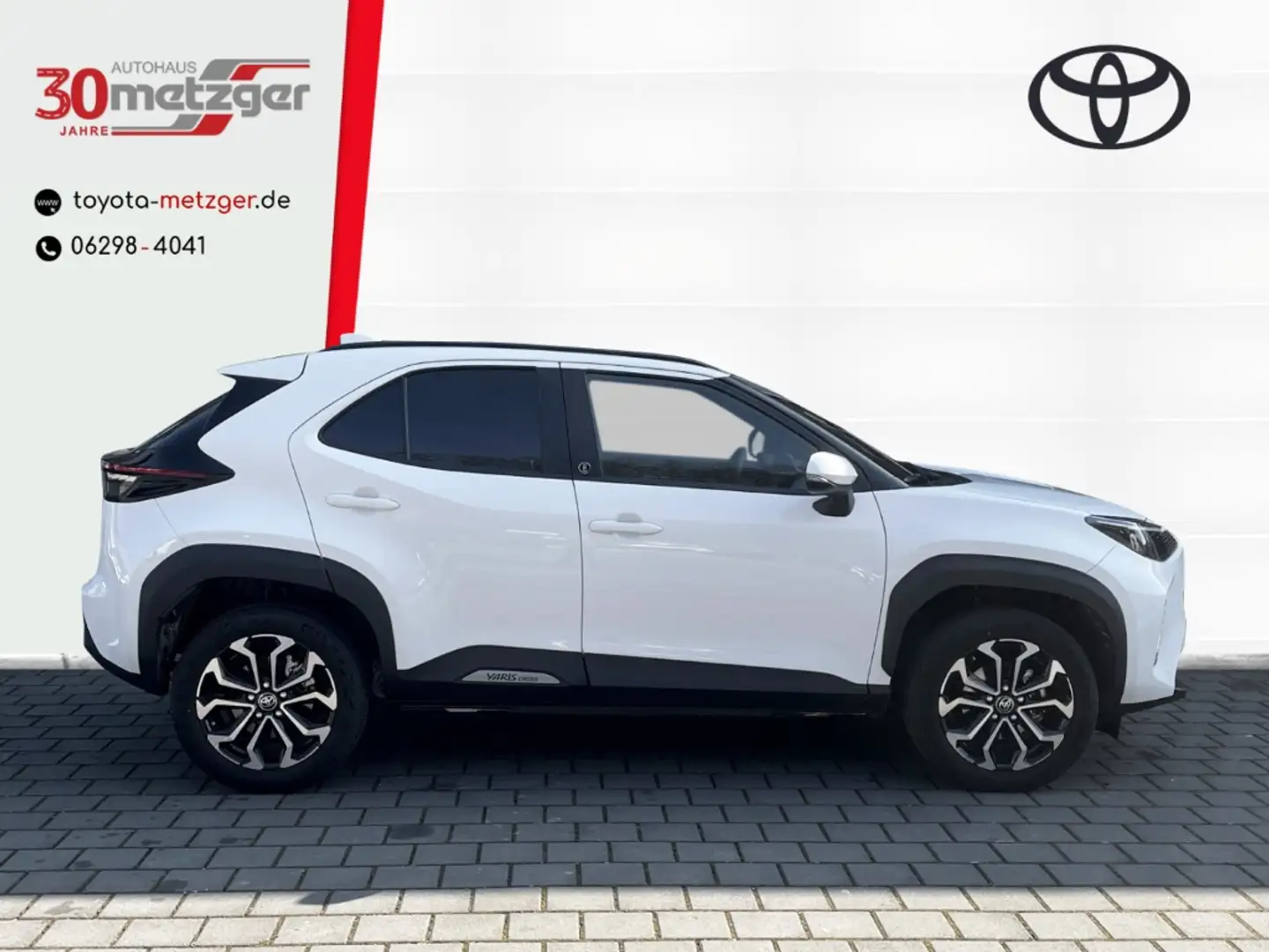 Toyota Yaris Cross Hybrid 4x2 Team D Navi LED Apple CarPlay Android A Weiß - 2