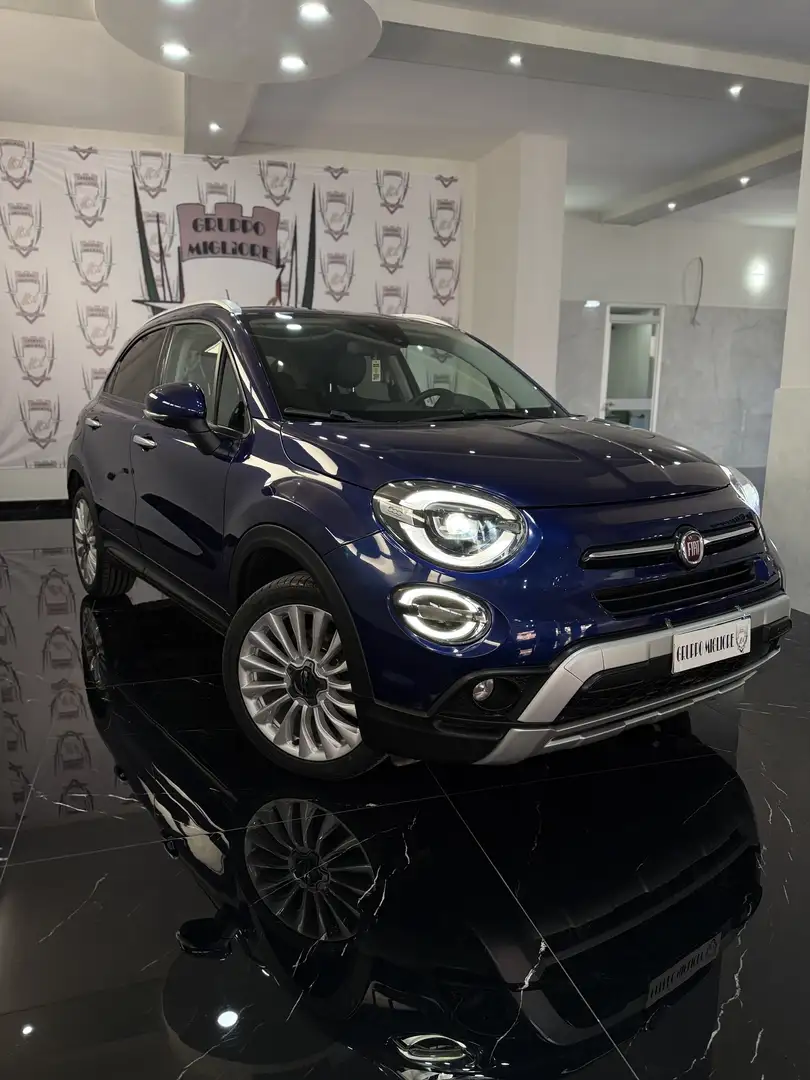 Fiat 500X 500 X 2018 1.3 mjt S-Design Cross 4x2 95cv Bleu - 2
