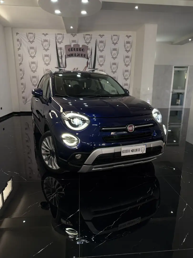 Fiat 500X 500 X 2018 1.3 mjt S-Design Cross 4x2 95cv Bleu - 1