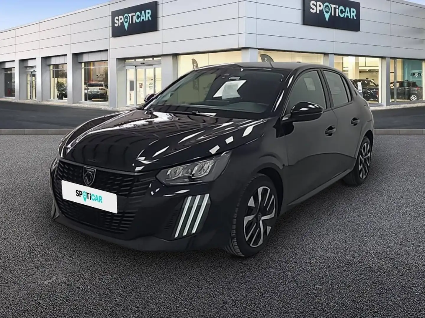 Peugeot 208 Puretech 100 Active Negro - 1