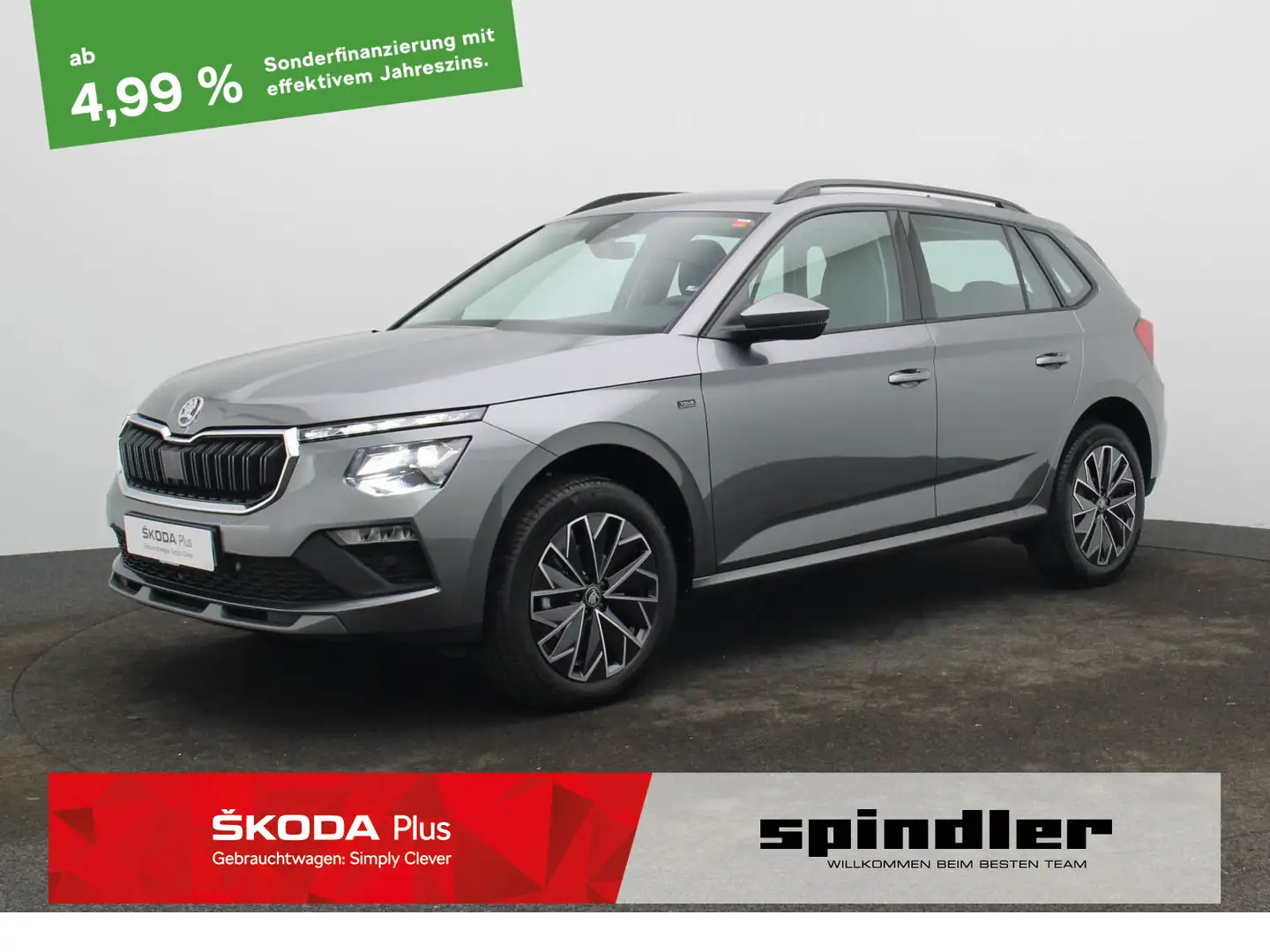 Skoda Kamiq Selection 1.0 TSI DSG/Matrix, ACC, RFK,AHK Grau - 1