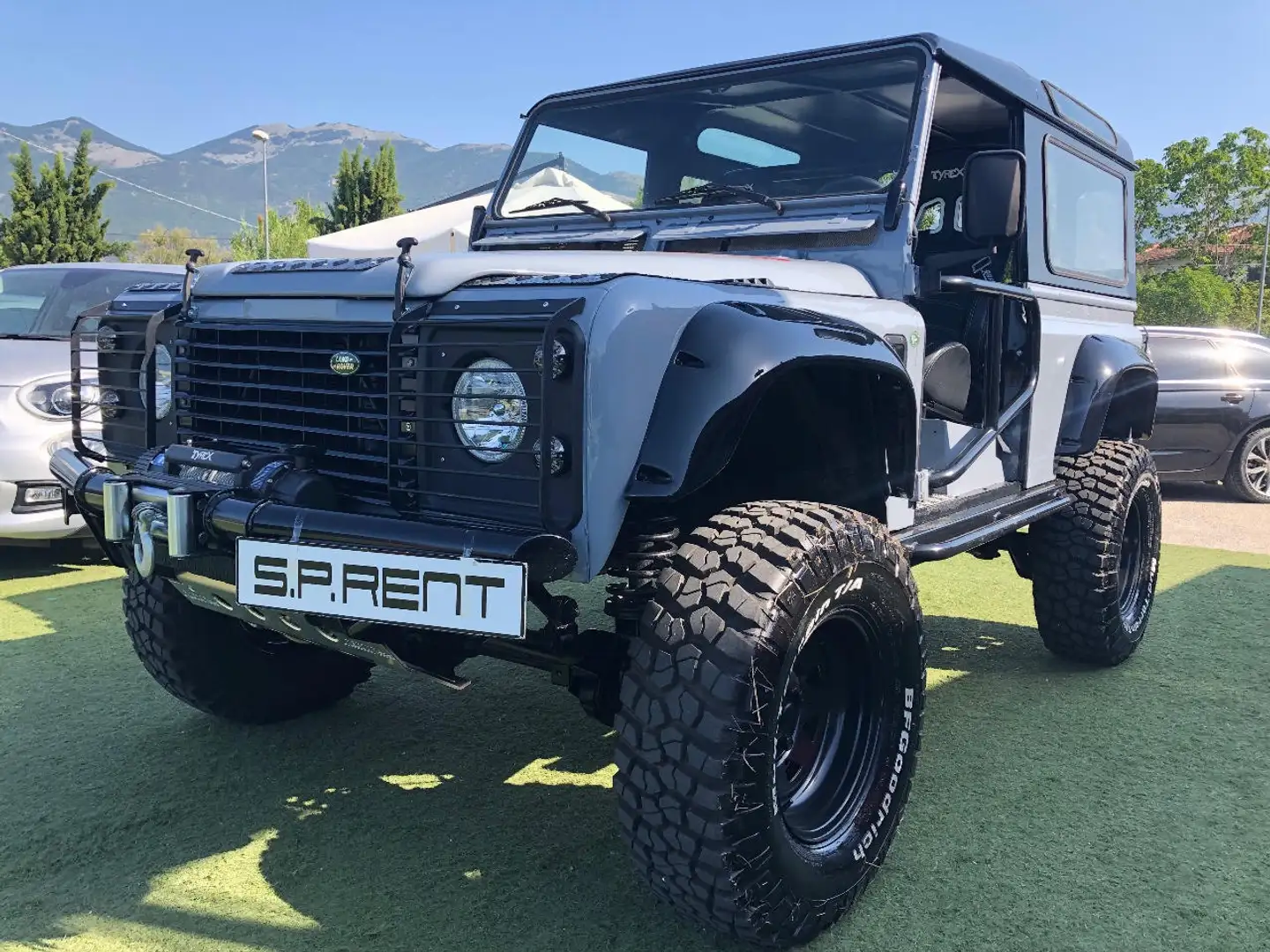 Land Rover Defender 90 2.5 tdi 113CV OMOLOGAZIONE CEE LIMITED EDITION Šedá - 1