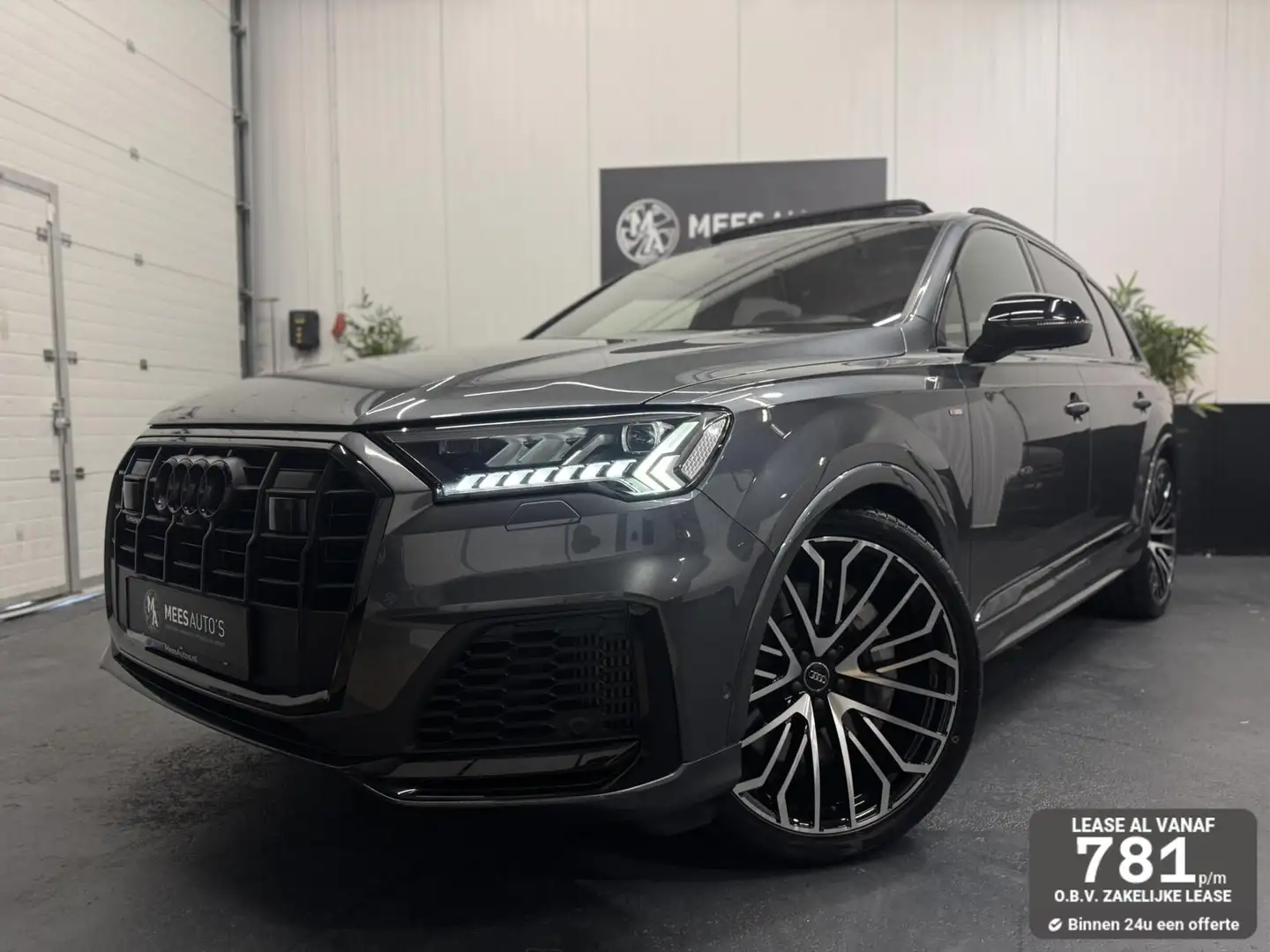 Audi Q7 55 TFSI e quattro Pro Line S|Pano|HUD|22"|360 Came Grijs - 1