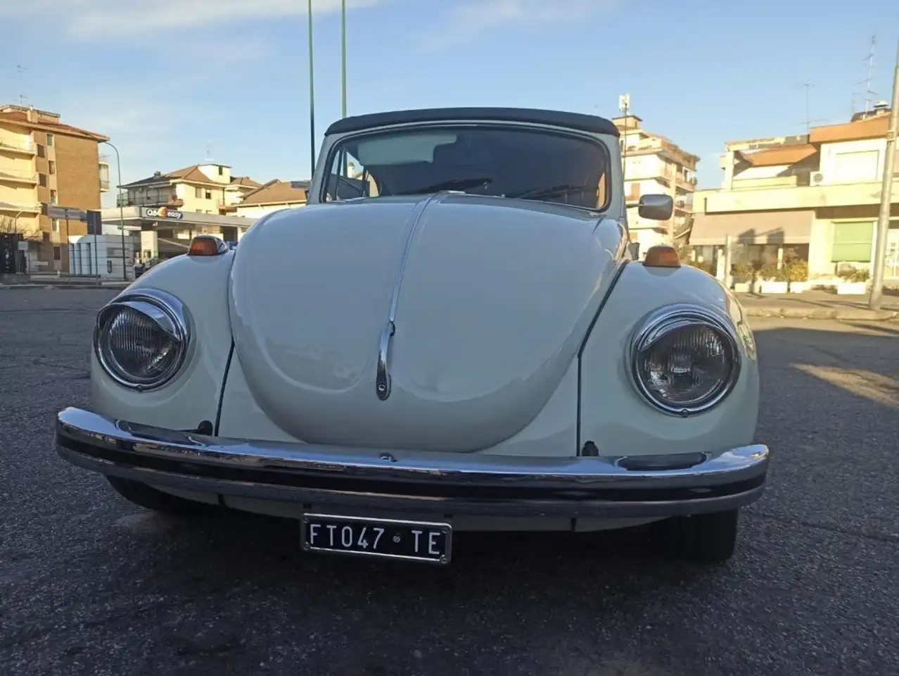 Volkswagen Maggiolino Cabrio vetro piatto 70, foto 9