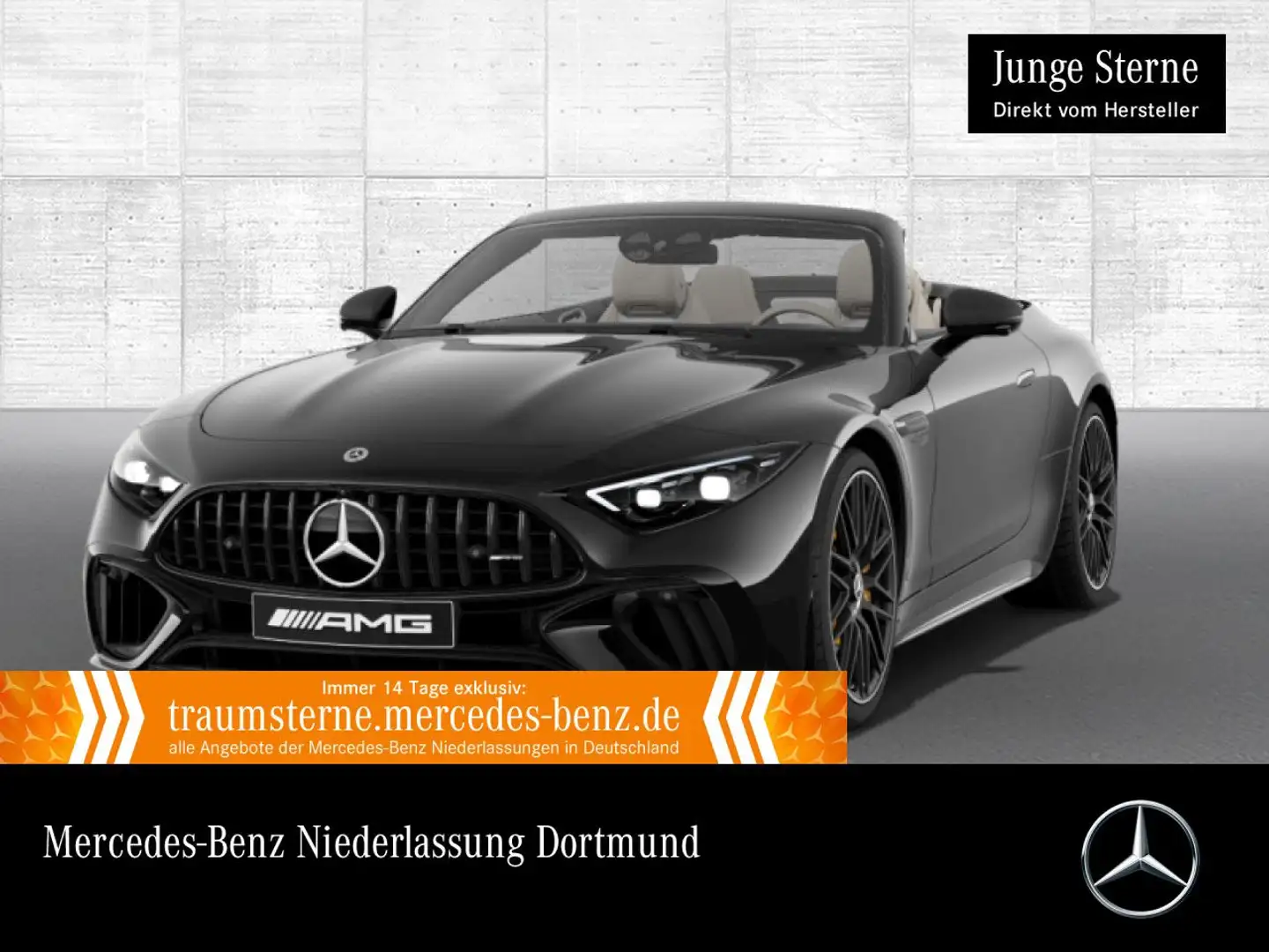 Mercedes-Benz SL 63 AMG Cab. 4M Keramik AeroPak Fahrass Sportpak Schwarz - 1