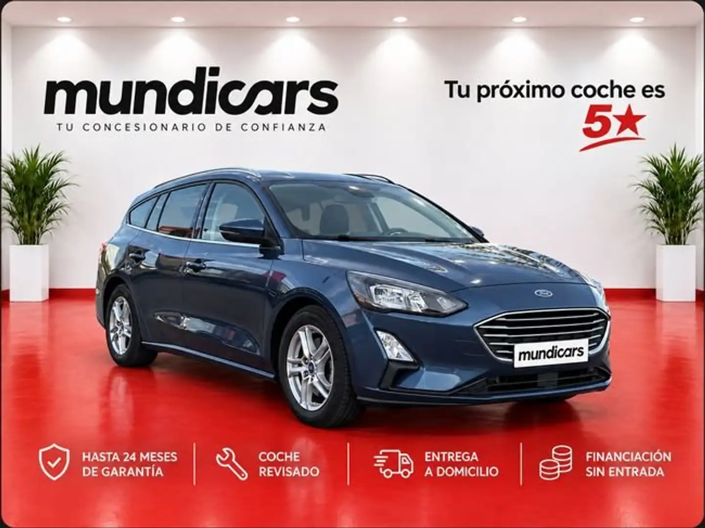 Ford Focus 1.5 Ecoblue 88kW Trend+ SB Azul - 1