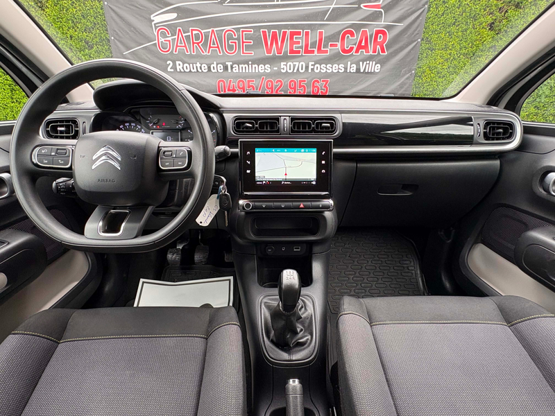 Citroen C3 Airbump-1.2i-Euro6b-Gps-Cruise Control-Apple CarPlay-Lane Assist-New Pneus... — photo 2