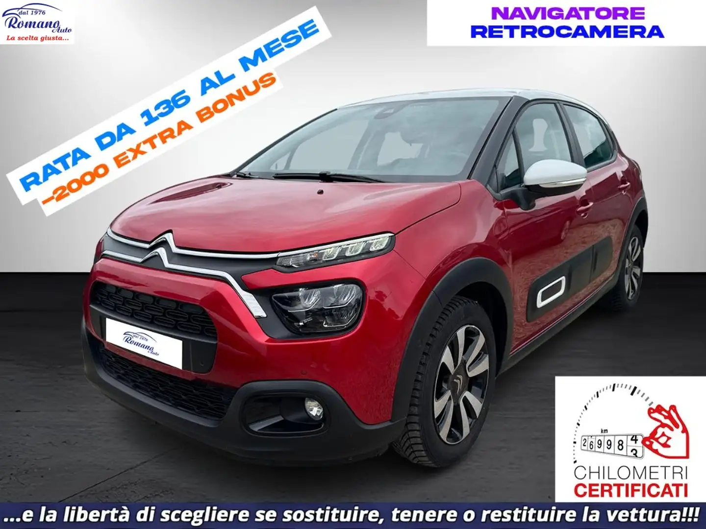 Citroen C3 PureTech 110 S&S Shine Rosso - 1