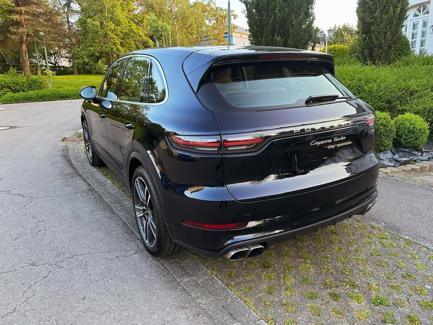 Porsche Cayenne Turbo 4.0 V8 Bleu - 2